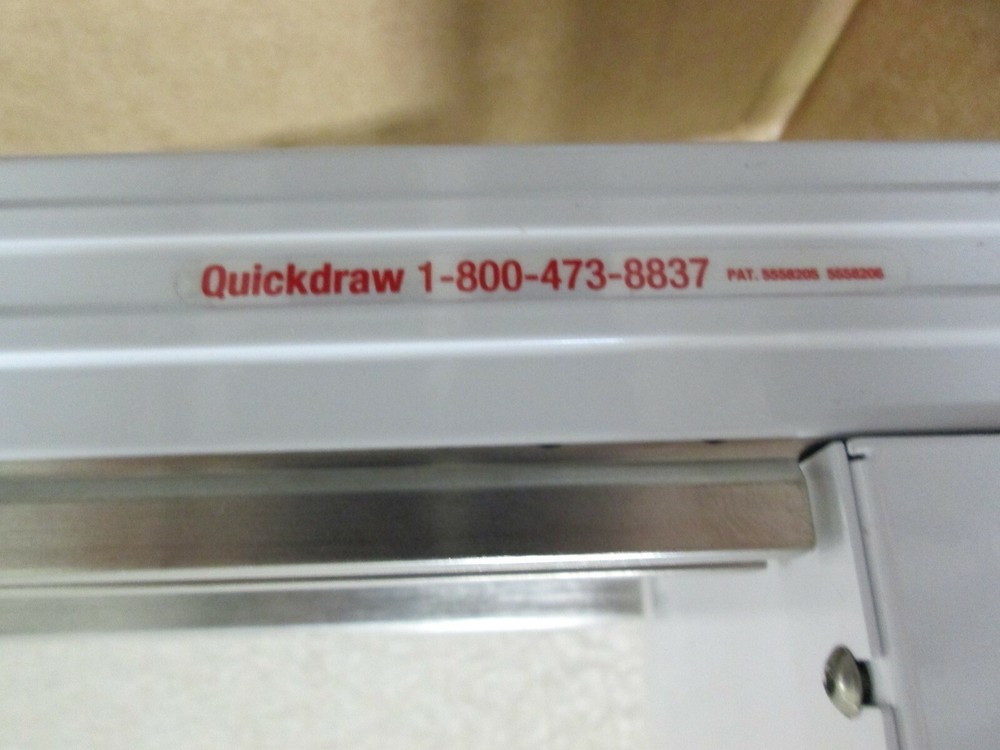 Quickdraw 801552 Slip Roller Conveyor, 72" Long, With Power Supply & Controller