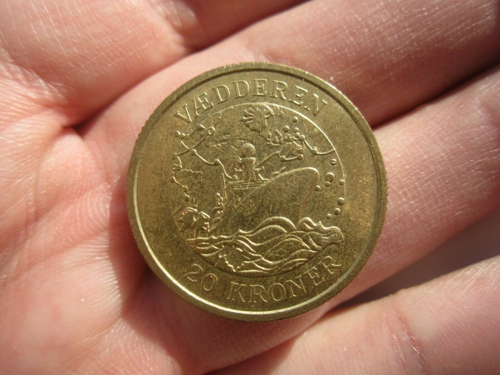 2007 DENMARK 20 KRONER COMMEMORATIVE COIN