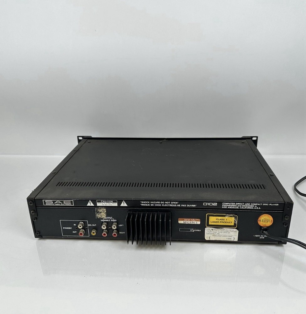 SAE D102 Computer Direct Line Compact Visit disk player ( FREE SHIPPING)