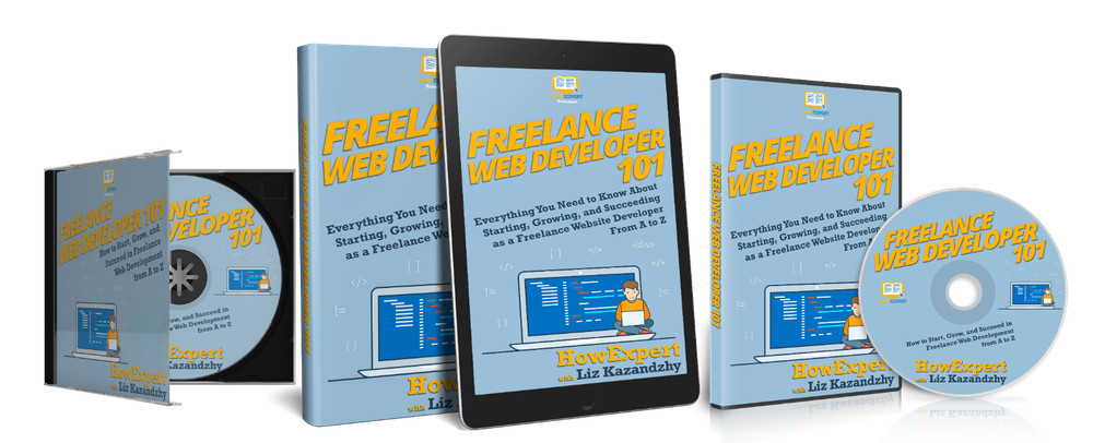 Freelance Web Developer 101 (Ebook + Audiobook + Online Video Course) -HowExpert