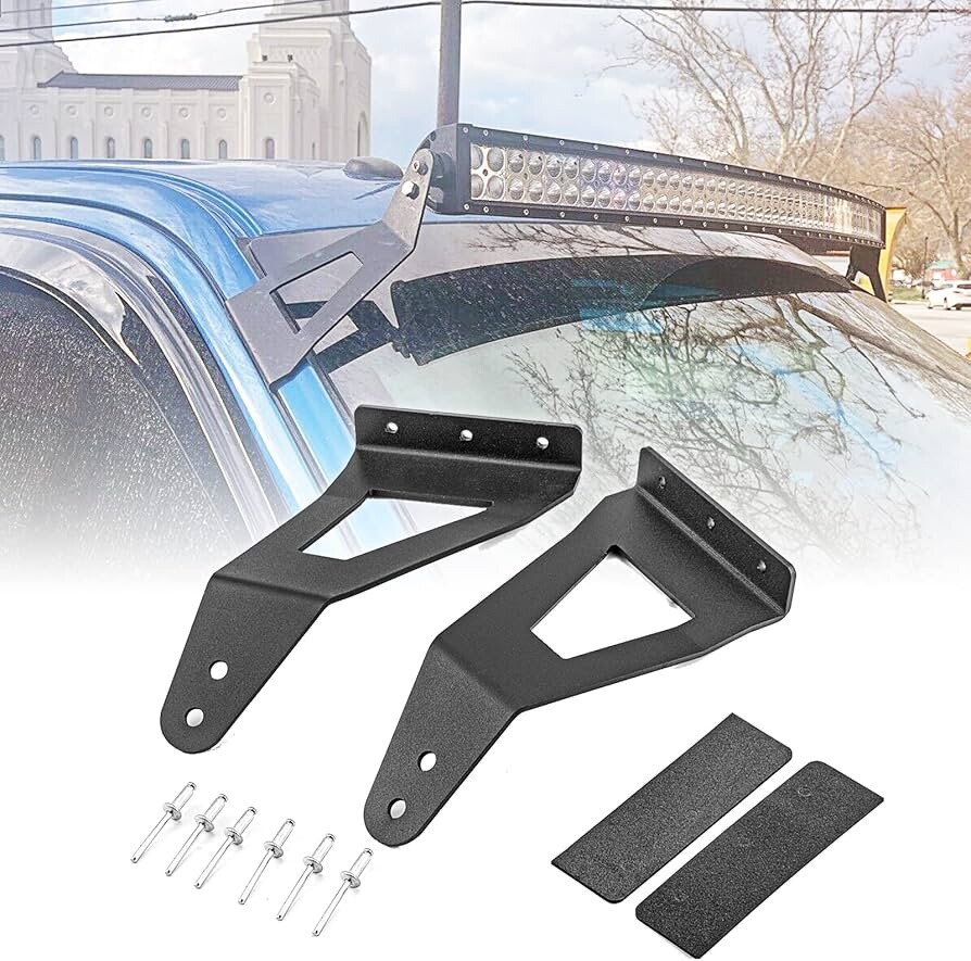 LED Bar Brackets