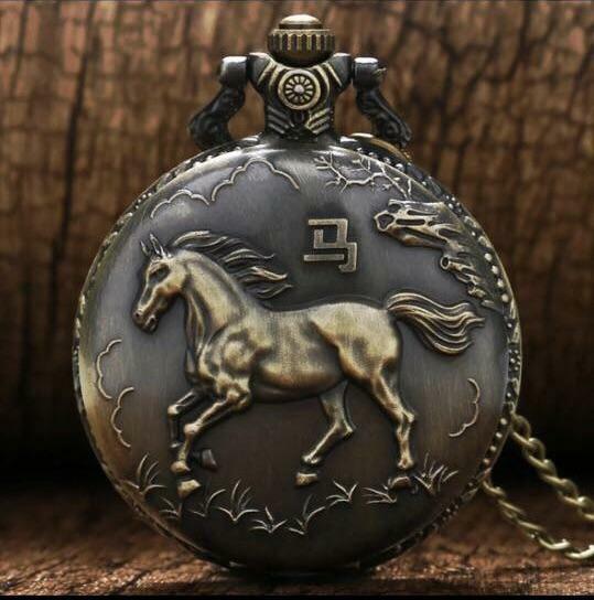 Horse Pocket Watch