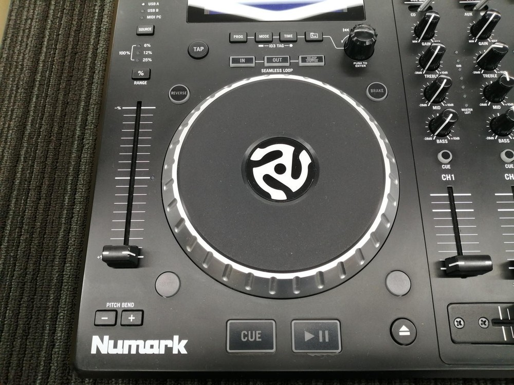 Numark MixDeck Express DJ Controller CDJ Mixer USB MIDI