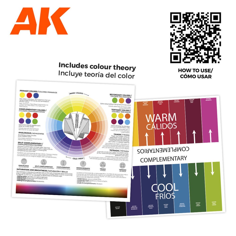 AK Interactive 14 Selected Colors Basic Starter Set #AK-11775