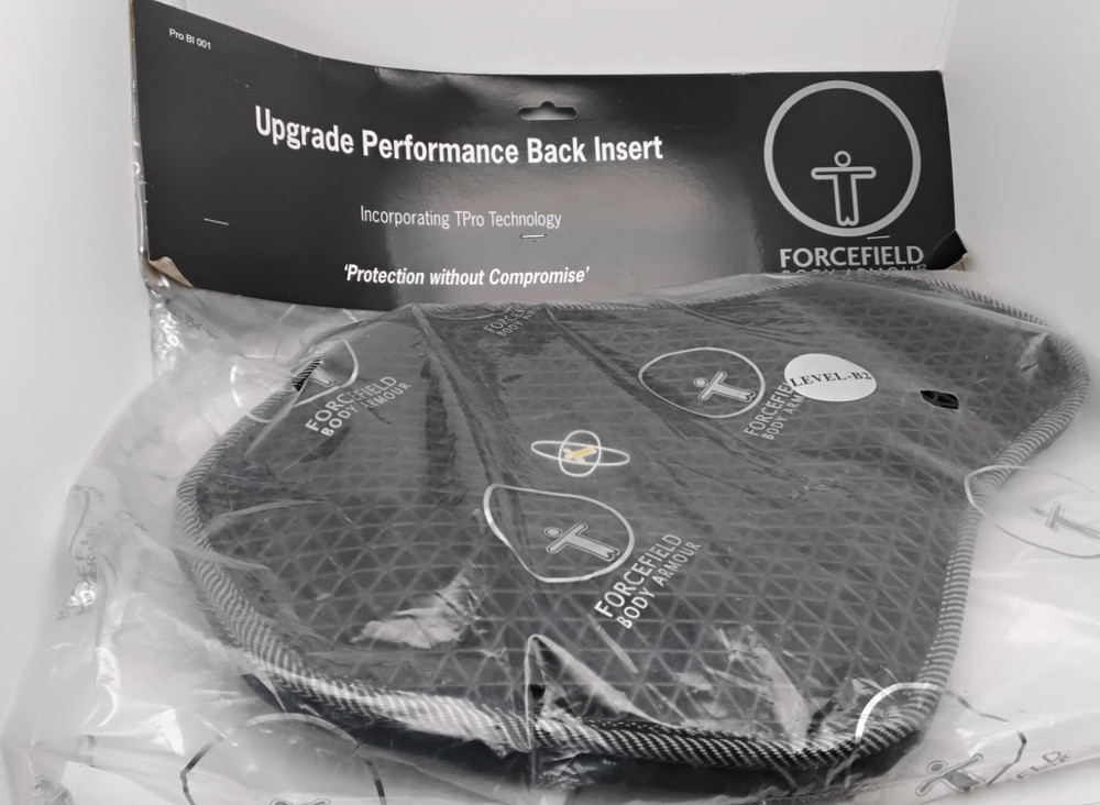 Forcefield Body Armour Pro BI Back Protection Insert Level 2 Motorcycle Upgrade