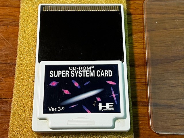 Super System Card v3 – PC Engine – NEC
