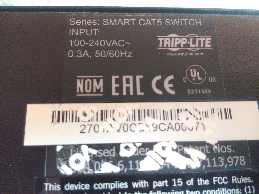 Tripp-Lite B072-008-1 Net Commander 8-Port KVM Switch