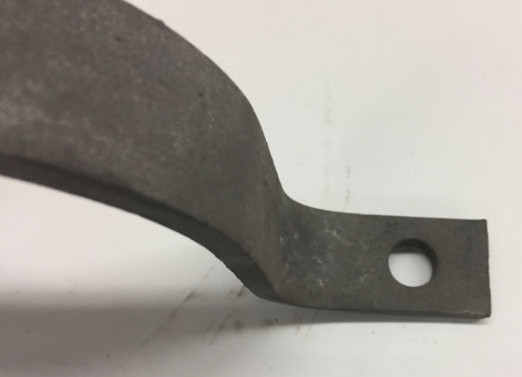 Galvanized Steel 2 hole Pipe strap heavy duty