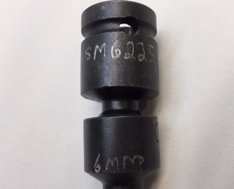 Socket WXSM6225 Flex Impact Socket 1/2 Drive 6mm Metric 6 Point