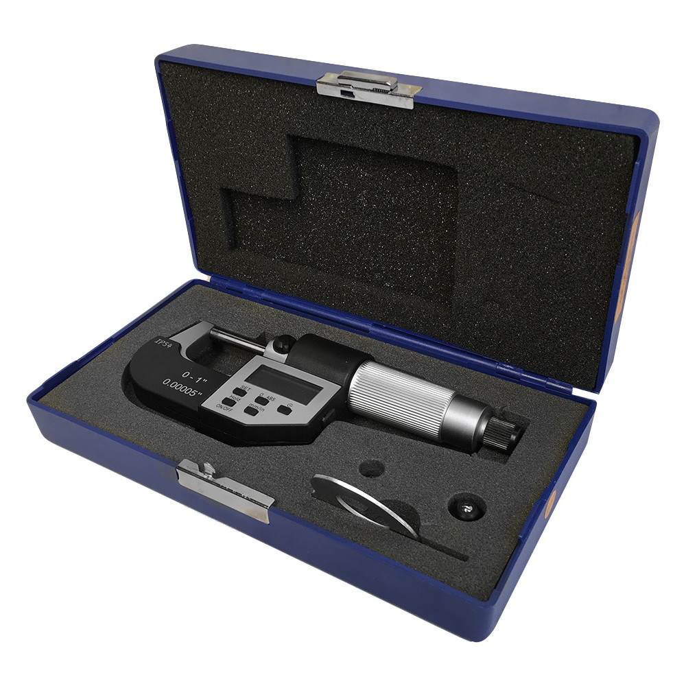 IP54 5-Key Direct RS-232 Electronic Digital Outside Micrometers 0.00005''
