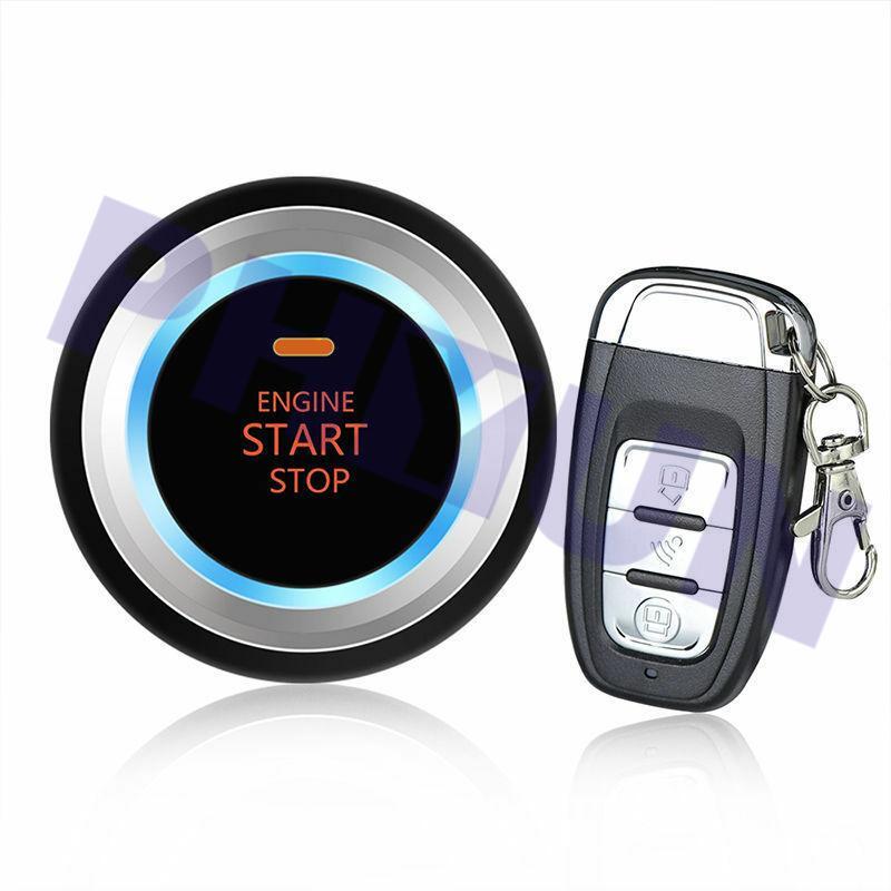 One key Remote start /Lock System with Main Harness & Start Button Kit USA Stock