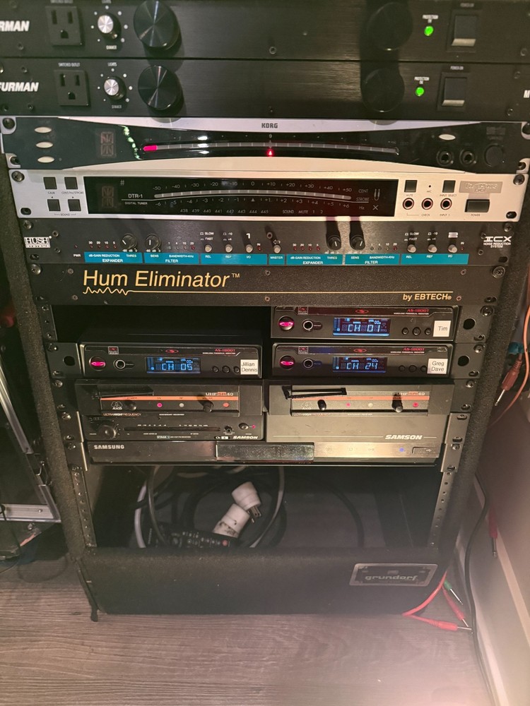 Ebtech HE-8 8-Channel Rackmount Hum Eliminator Ground Loop Noise Morley USA