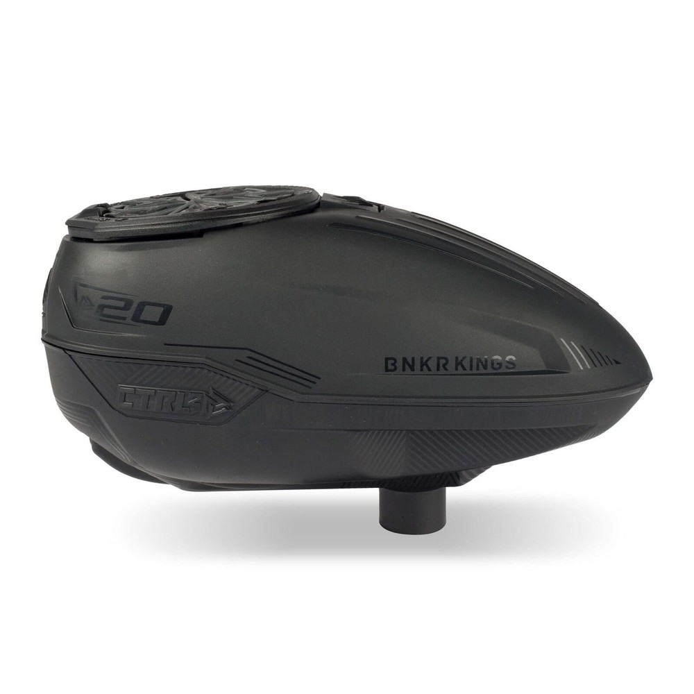 Black Bunkerkings CTRL2 Electronic Paintball Loader/Hopper