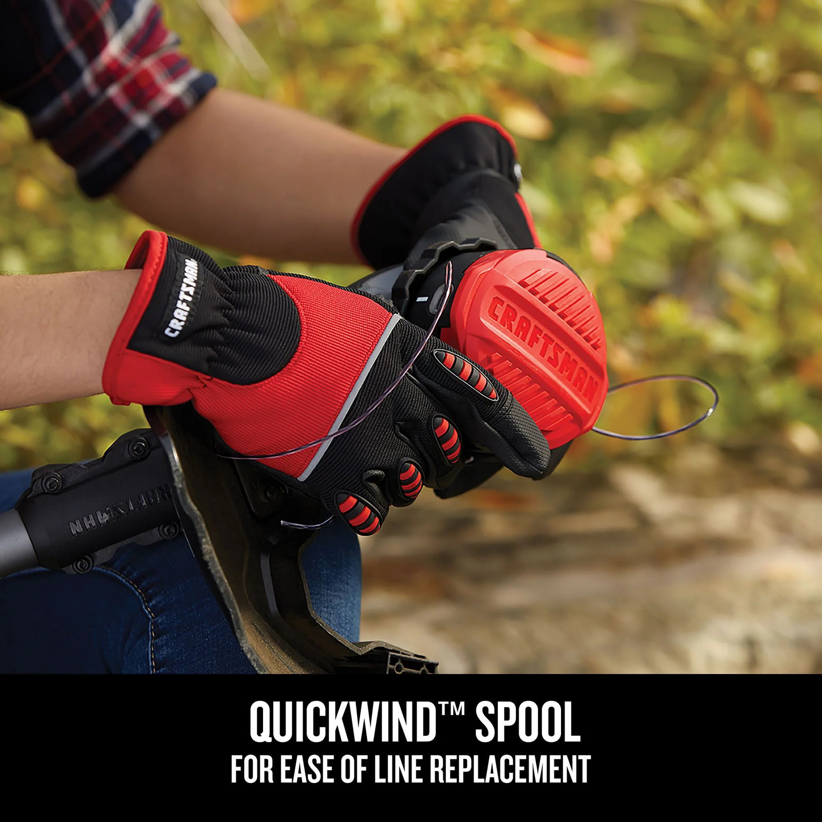 CRAFTSMAN V20* Brushless Cordless WEEDWACKER® 13 in String Trimmer -CMCST920B