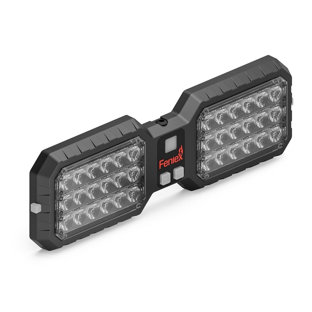 Feniex Interior Visor Light | Cig Plug, Flip-Down Windshield Visor | Red/Blue...