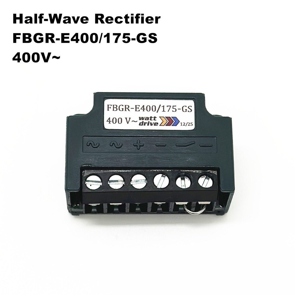 Watt drive FBGR-E400/175-GS 400V~ half-wave brake rectifier module