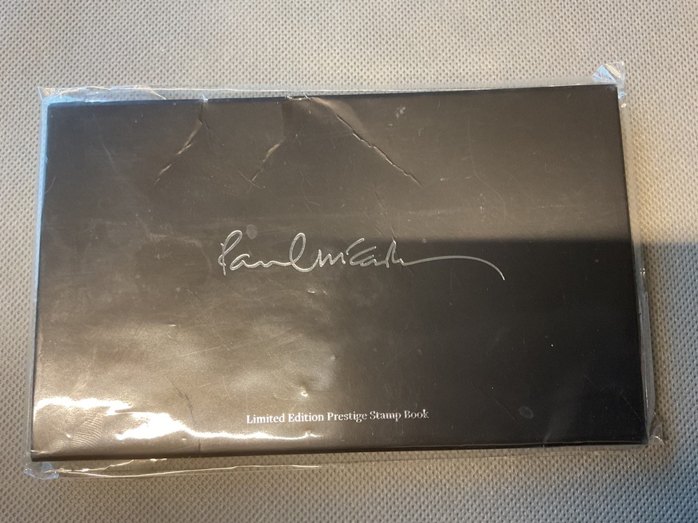 🟢 PAUL McCARTNEY LIMITED EDITION PRESTIGE STAMP BOOK 🔴