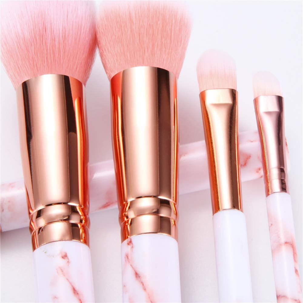 Makeup Brushes Set 16PCS Marble Make up Brushes Foundation Eyeshadow Concealer