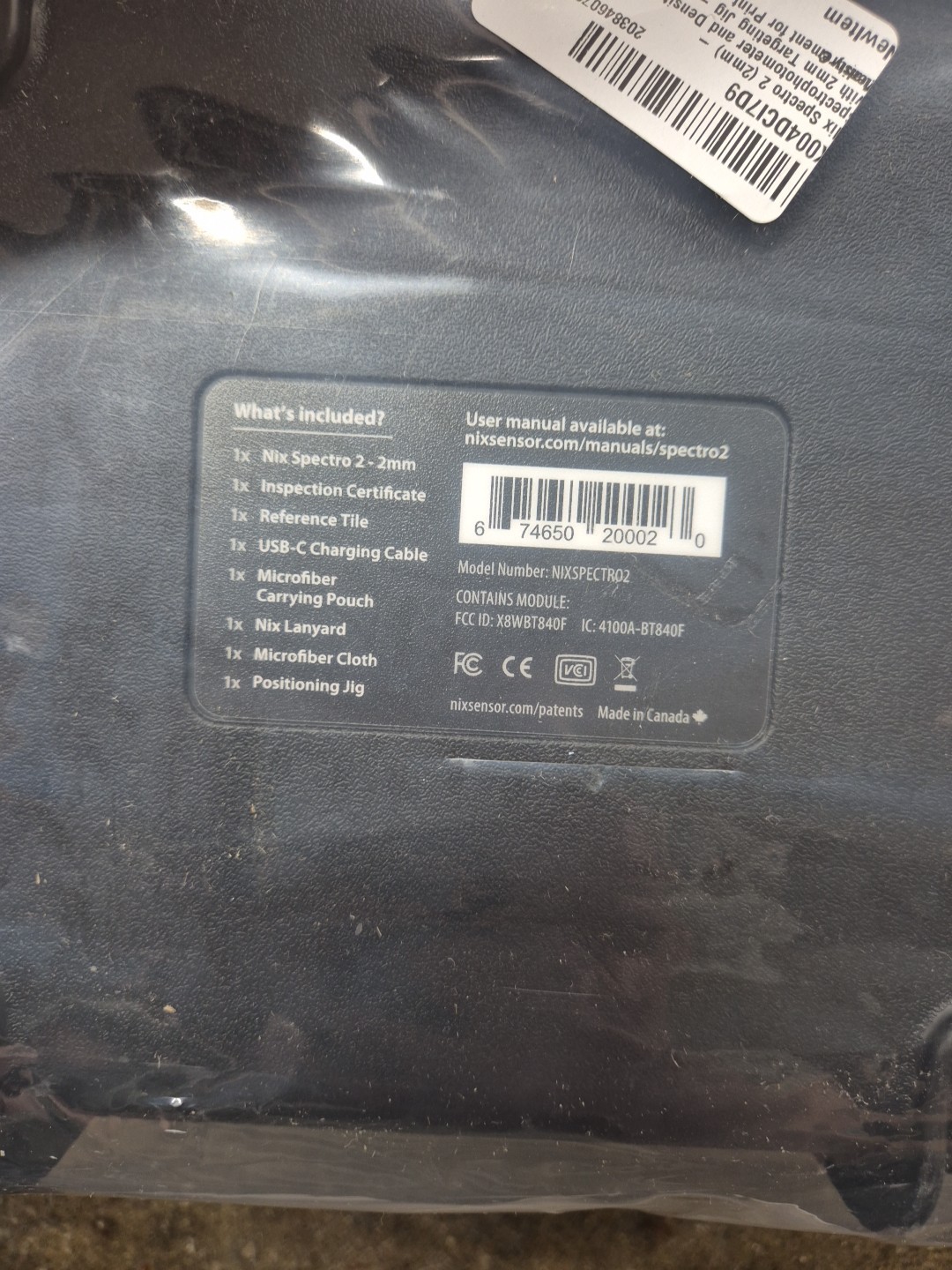 Nix Spectro 2 Spectrophotometer – 2 mm Aperture: Brand new, sealed box