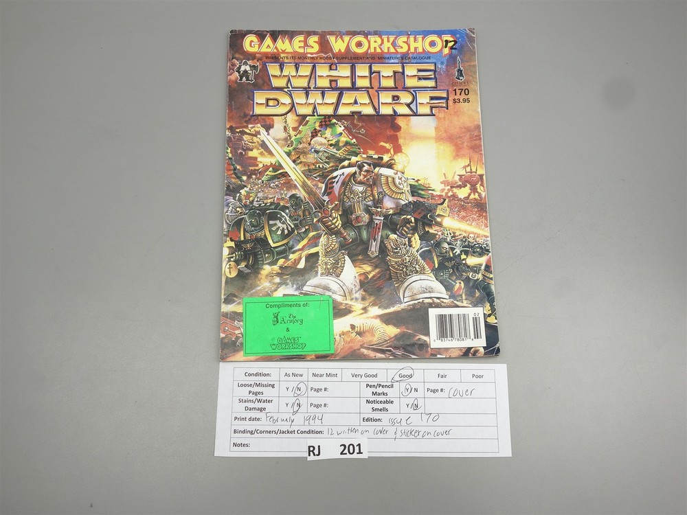 White Dwarf: #170 February 1994 (Games Workshop)