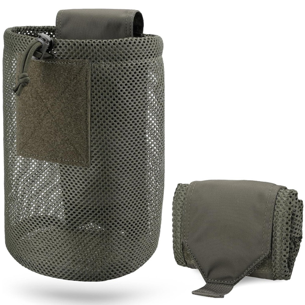 Molle Dump Pouch Tactical Roll-Up Drawstring Magazine Utility Folding Dump Bag