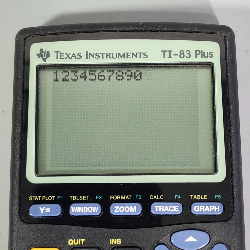 Texas Instruments TI-83 Plus Graphing Calculator with Cover Mathematics Tool