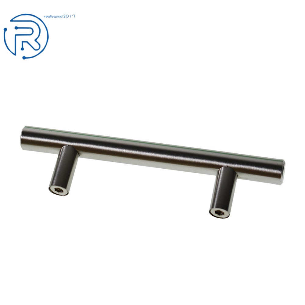 30 Pack 5 in Stainless Steel T Bar Pulls Knobs Cabinet Door Kitchen Drawer