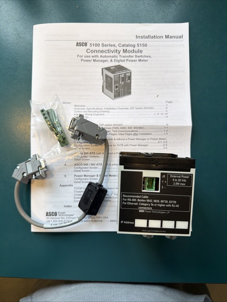 ASCO Connectivity Module 5150 NEW