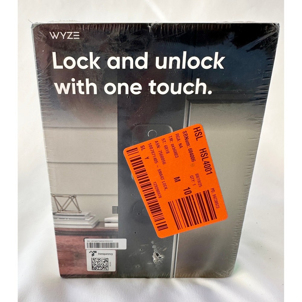 Wyze Lock Bolt Fingerprint + Keypad Deadbolt Replacement Bluetooth Smart Lock