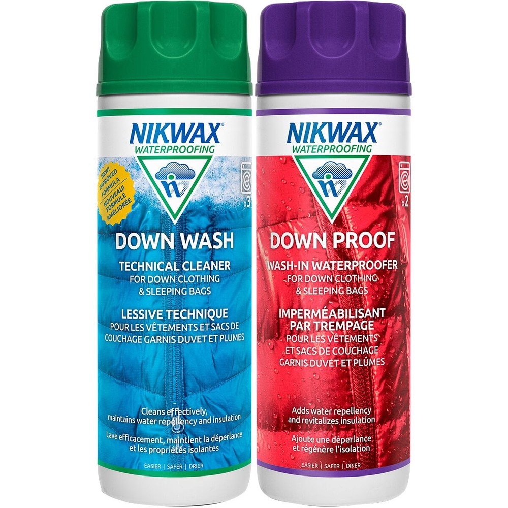 Nikwax Down DUO-Pack One Color, 10fl oz