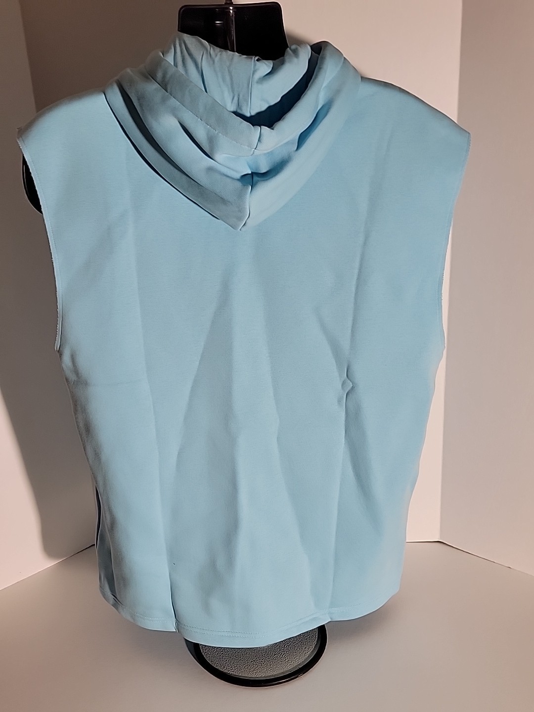 New Under Armour Mens Icon Fleece LG Sleeveless Hoodie Blue