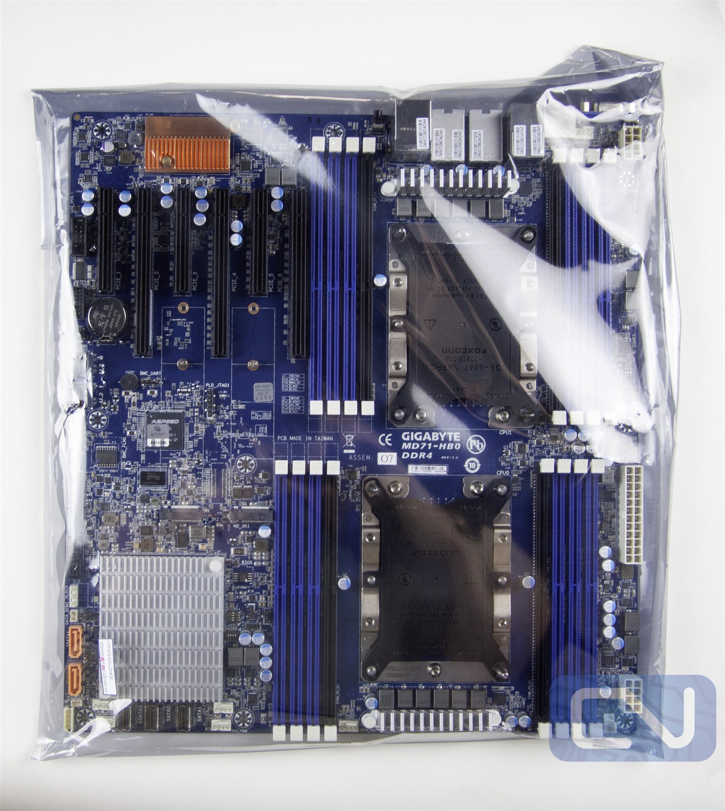 *New* Gigabyte MD71-HB0 2x LGA3647 C622 DDR4 2x 10GbE M.2/U.2 E-ATX Motherboard