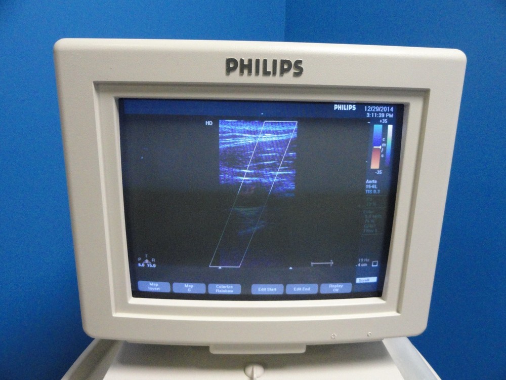 Philips HP 15‑6L Compact Linear Array Transducer – For HP 5500 & EnVisor ~ 8452