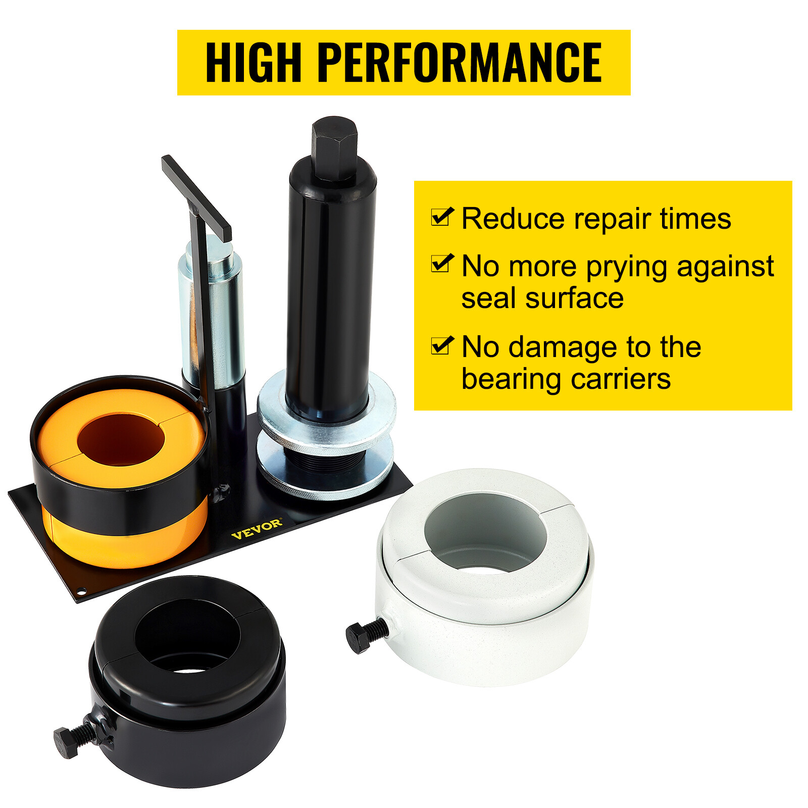 VEVOR Carrier & Pinion Bearing Puller for DANA 30 40 60 70 80 & FORD 10.25