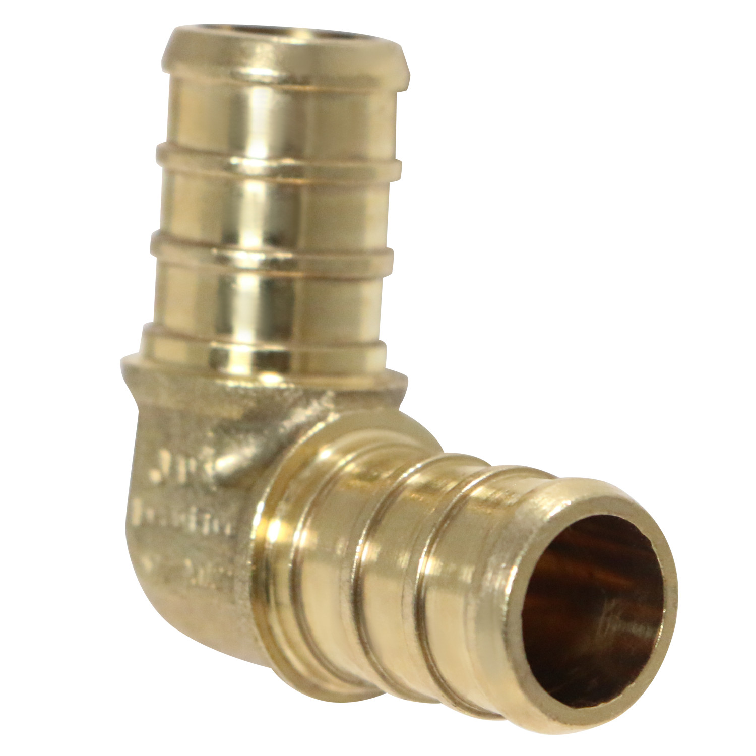 10 Pcs XFITTING 1/2" PEX ELBOW - BRASS CRIMP FITTINGS (LEAD-FREE)
