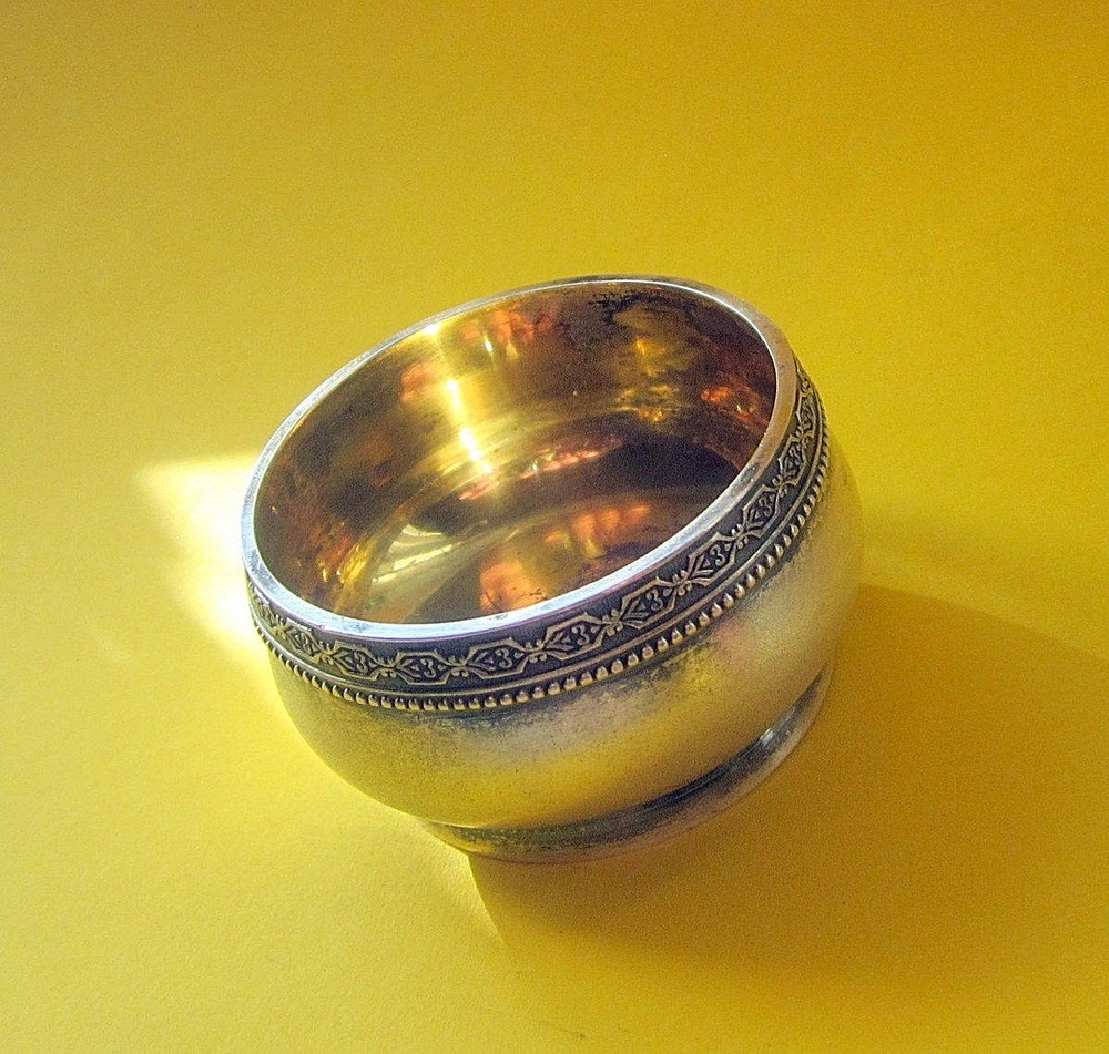 Russian Silver 875 Salt Cellar 40,10 gr (C96)