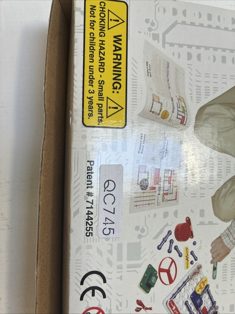 Snap Circuits Jr. By Elenco Model SC-100 Fun Learning Electronics Kit NIB