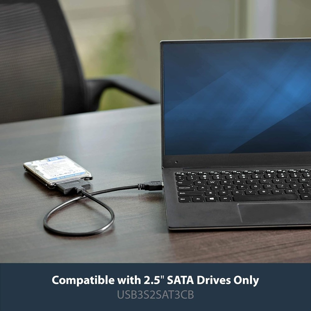 Universal SATA to USB Adapter for 2.5in Drives - Quick Data Transfer Solution