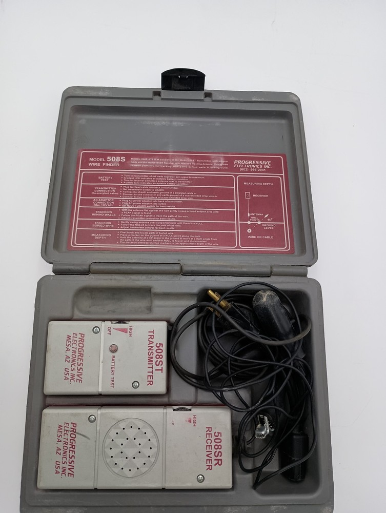 Progressive Electronics Inc, Model 508S The Wire Finder Wire Locating System