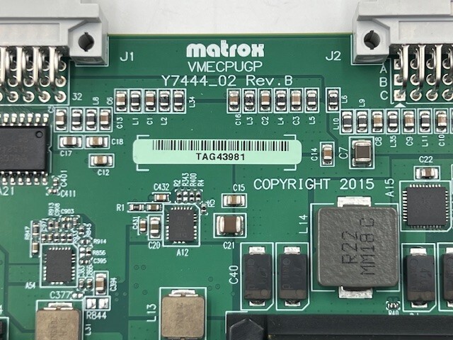 Matrox VMECPUGP Y7444_02 Rev B (K&S VMECPUGPM2) Processor Board Used