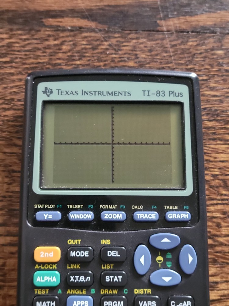 Texas Instruments TI-83 Plus Graphing Calculator - Tested & Working - See Pics