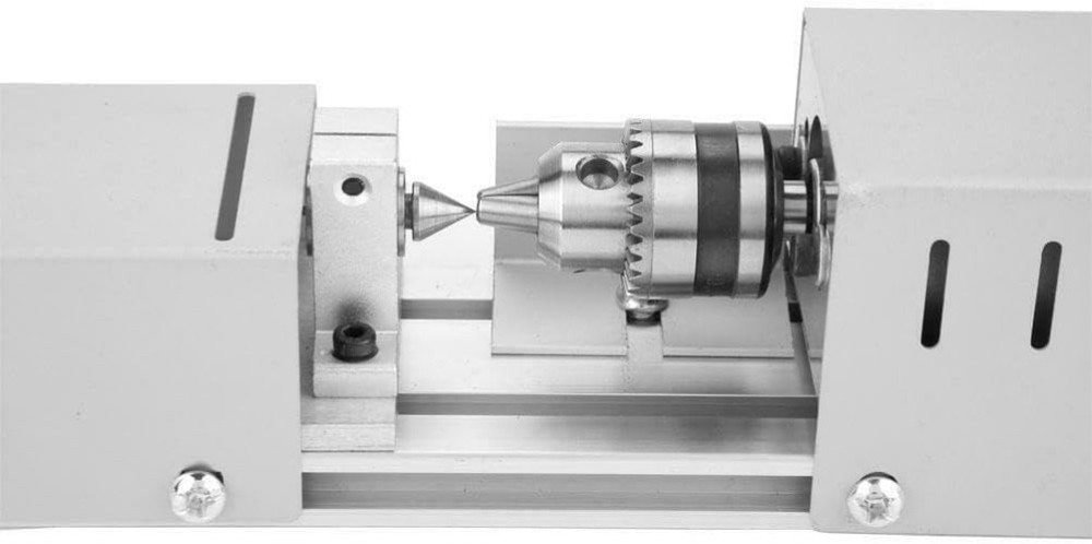 Efficient Mini Lathe for Wood Projects - Compact, Powerful & Quiet Operation