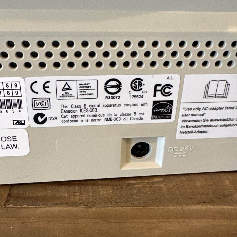 FUJITSU fi-6110 Document Scanner With Power Adapter Tested