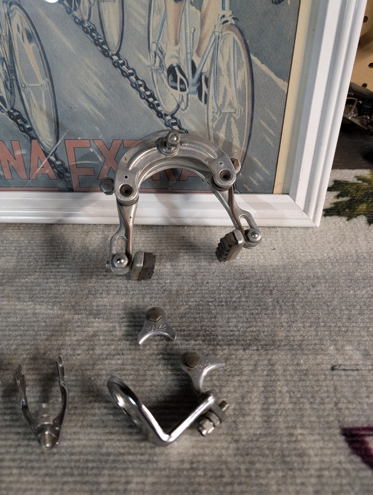 Mafac Raid Brake Calipers TA Front Rack And Hangers