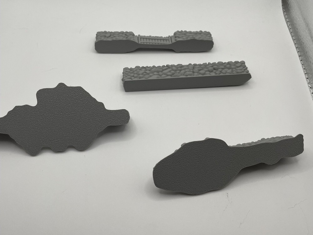 Stone Wall Set Terrain 4pc dnd/pathfinder/war hammer/wargaming/rpg