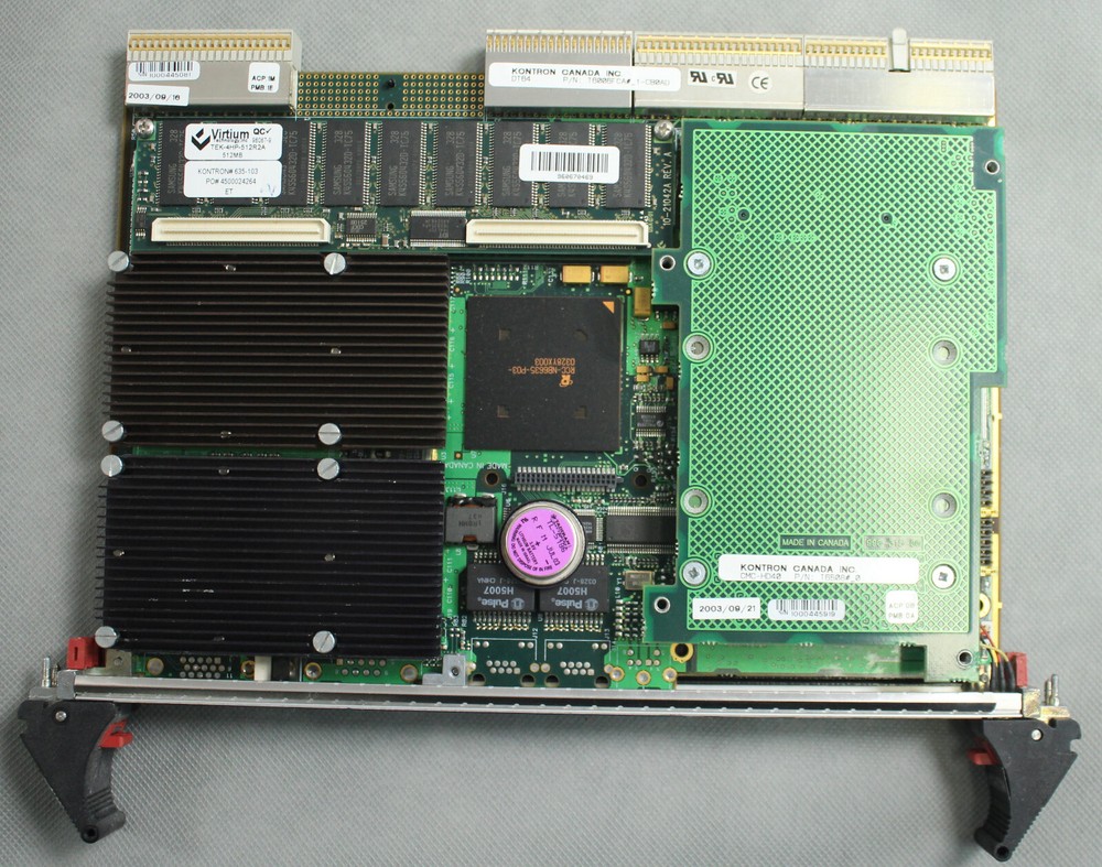 Kontron / Teknor Applicom cPCI-DT64 Peripheral Processor T6006FCA#_1-CB0AD