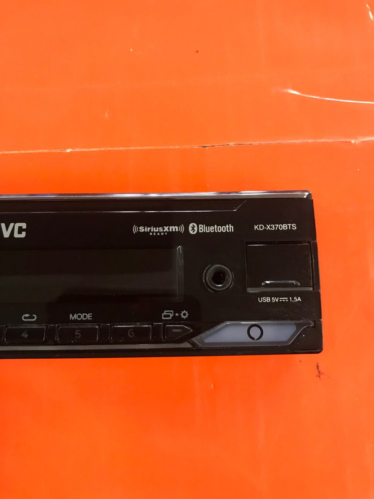 JVC KD-X370BTS FACEPLATE ONLY