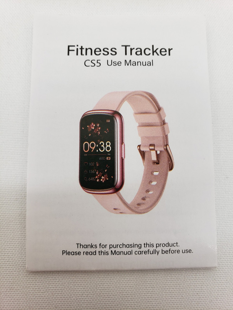 Fitness Tracker Model CS5 with 4 bands