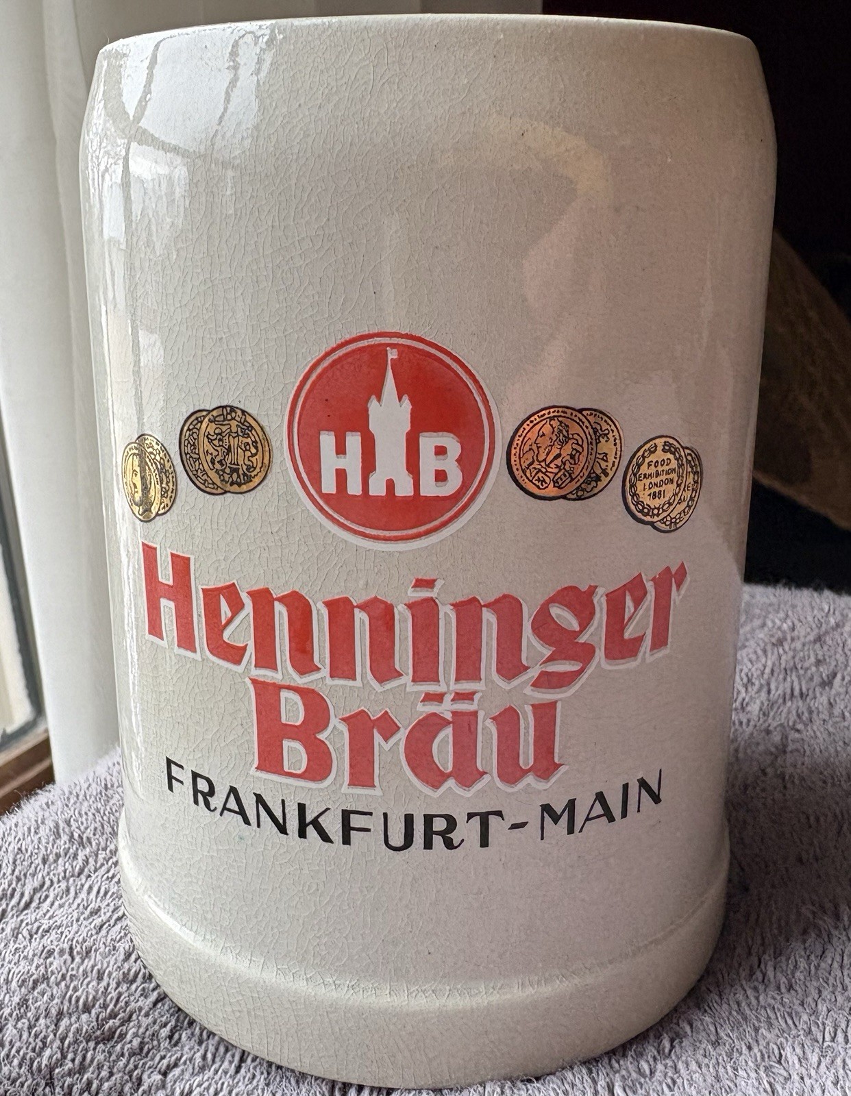 Vintage .5l Gerz Stoneware Ceramic Beer Steins Mugs W. Germany Lot of 3