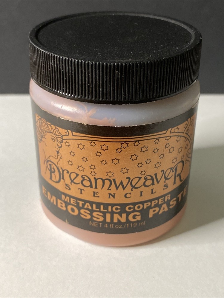 Dreamweaverer Stencils Metallic Copper Embossing Paste